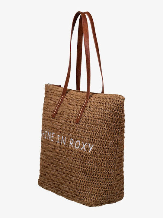 Roxy Fabric Brown Beach Bag