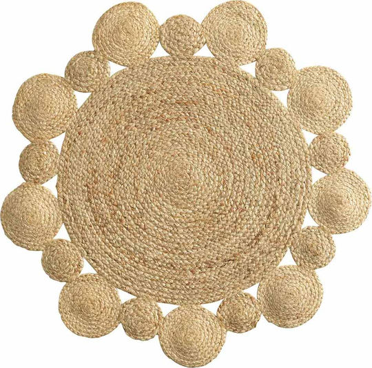 L-C Cordou Καλοκαιρινό Ψάθινο Φ90cm Μπεζ L-C Cordou Καλοκαιρινό Ψάθινο Φ90cm Μπεζ