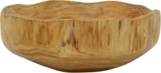 Servierschale Rund Hölzernes Braune bl699.071