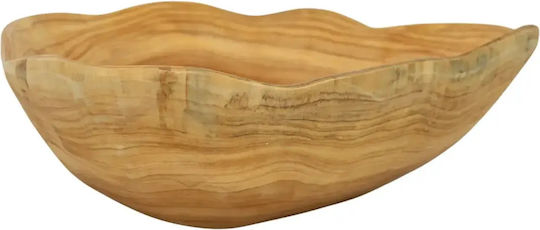 Servierschale Rund Hölzernes Braune bl699.071