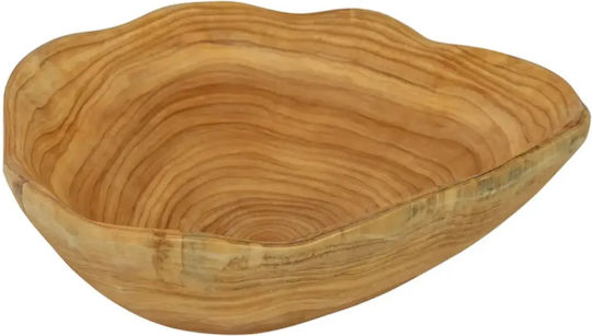 Servierschale Rund Hölzernes Braune bl699.071