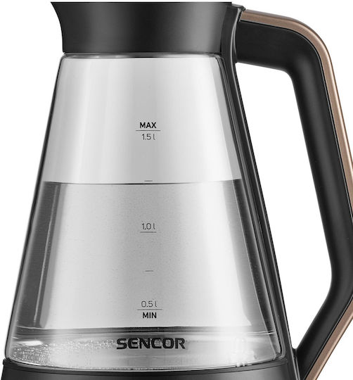 Sencor Βραστήρας 1.5lt 2150W Μαύρος