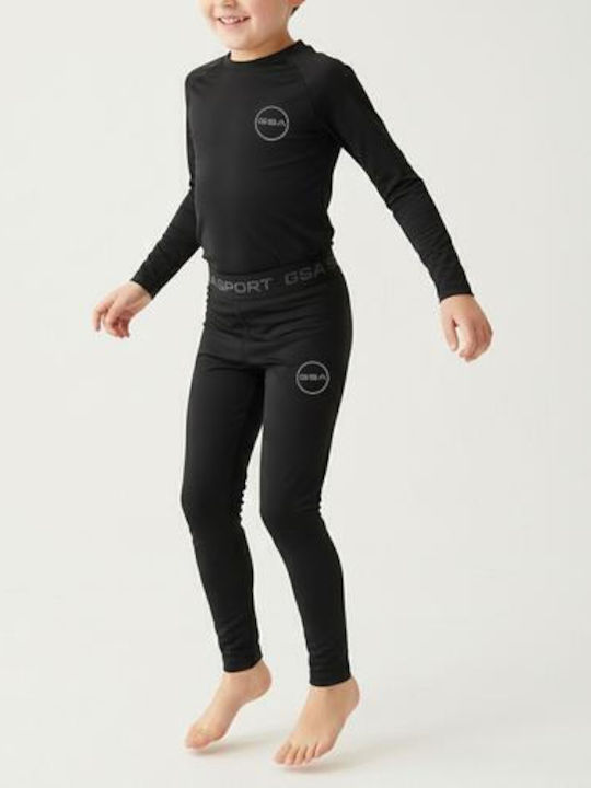 Kids Thermal Top Black