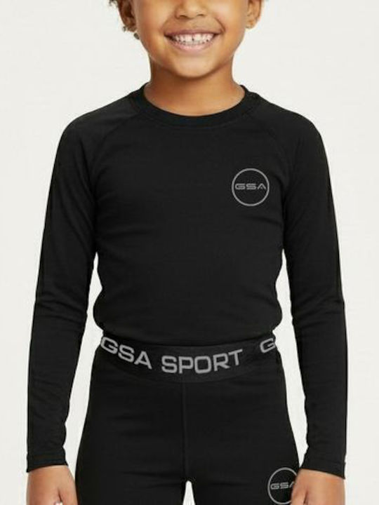 Kids Thermal Top Black