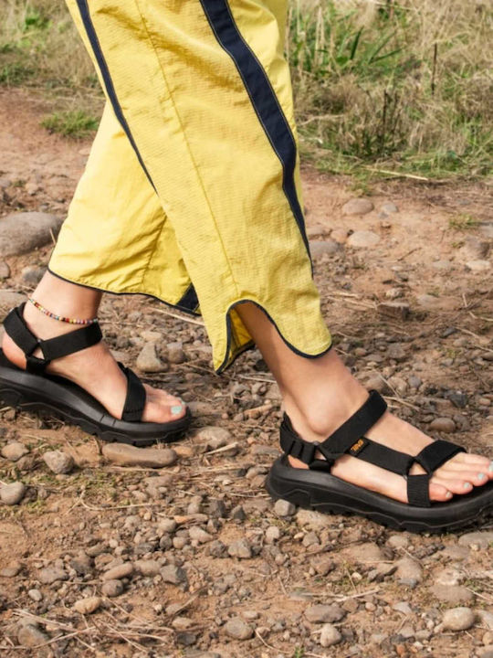 Teva Hurricane Women's Flat Sandals Sporty Black