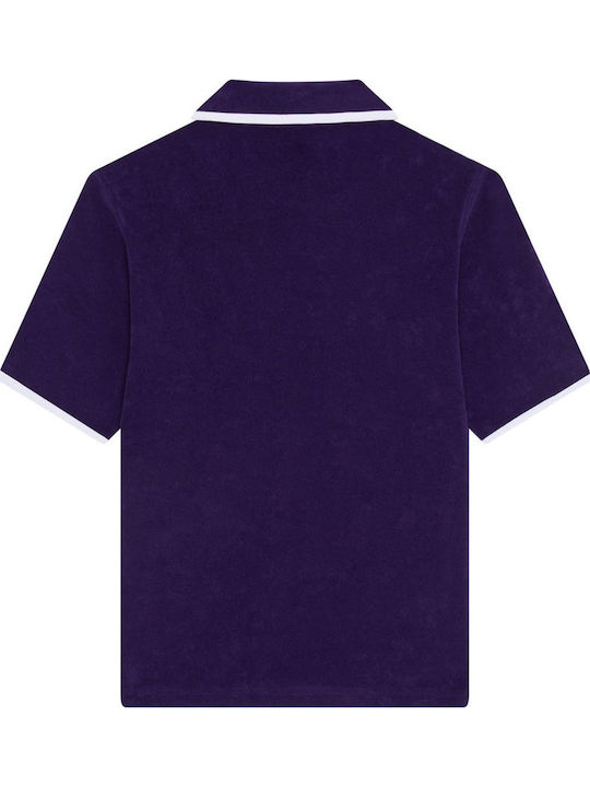 Vilebrequin Γυναικείο Διαφημιστικό T-shirt Κοντομάνικο σε Μωβ Χρώμα
