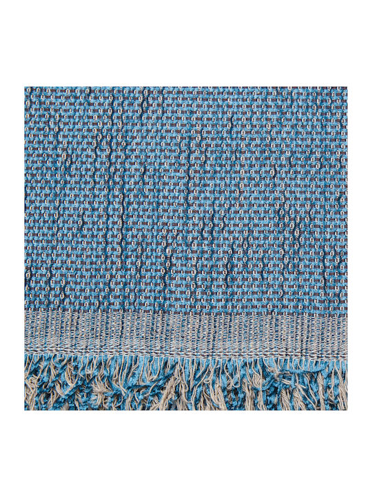 Borea 4 Season Armchair Throw Chenille 150x180cm Petrol