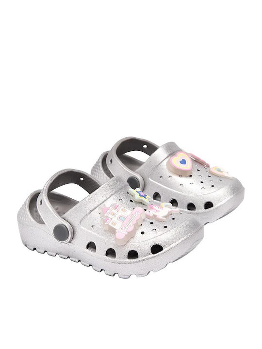 Kinder Anatomisch Strandschuhe Silber