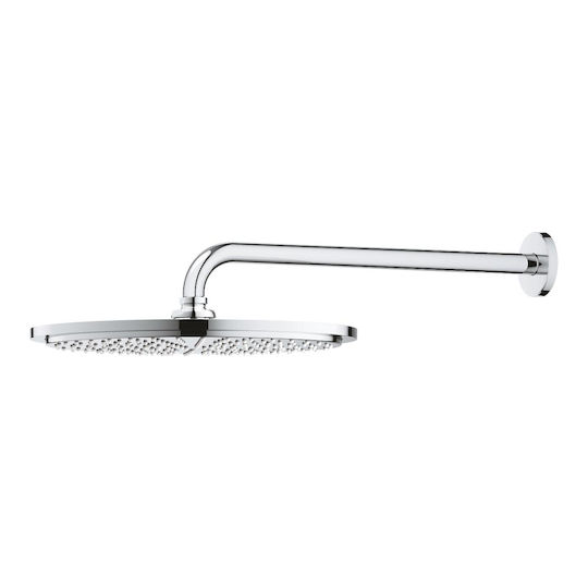 Grohe Rainshower Cosmopolitan 310 Στρογγυλή Κεφαλή Ντουζ 31cm με Βραχίονα 38cm