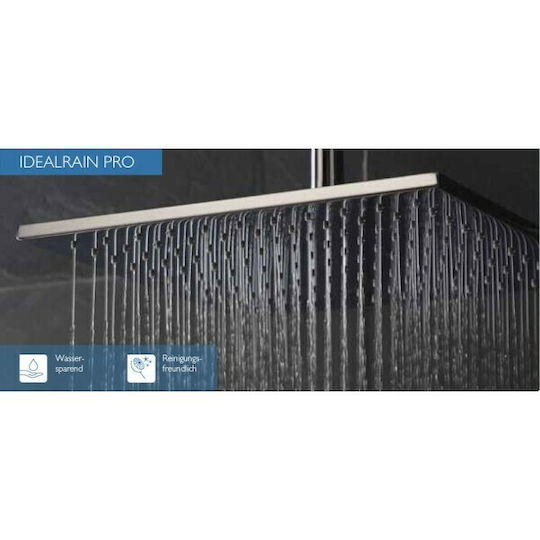 Ideal Standard Idealrain Pro Τετράγωνη Κεφαλή Ντουζ 40x40cm