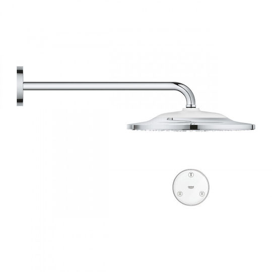 Grohe Smart Connect Rainshower Στρογγυλή Κεφαλή Ντουζ 31cm