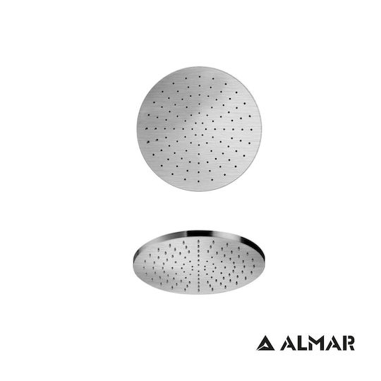 Almar Στρογγυλή Κεφαλή Ντουζ 10cm με Βραχίονα 10cm