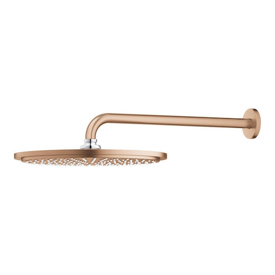 Grohe Rainshower Στρογγυλή Κεφαλή Ντουζ 31cm με Βραχίονα 38cm