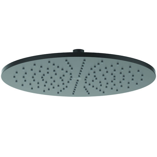 Ideal Standard Idealrain Στρογγυλή Κεφαλή Ντουζ 30cm Silk Black