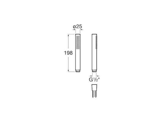 Roca Round Showerhead
