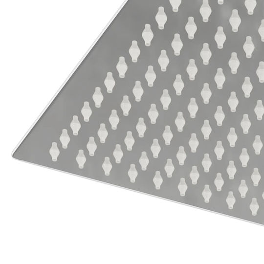 vidaXL Квадратен Капаче за душ 25x25см