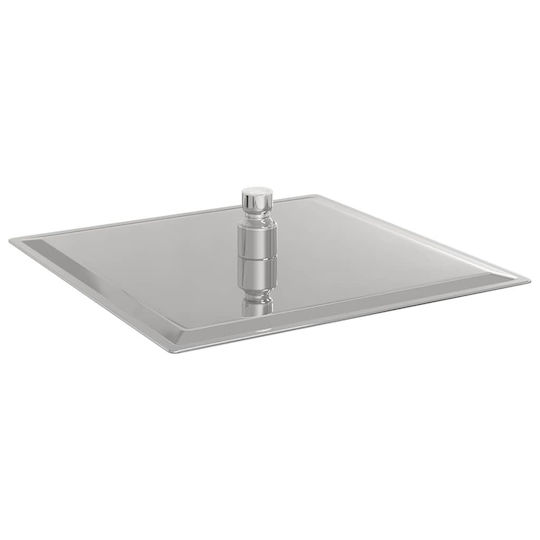 vidaXL Квадратен Капаче за душ 25x25см