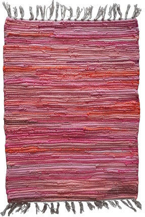 Sidirela Fiesta E-1933kf Synthetisch,Polyester/Cotton/Leather mit Fransen Fuchsia / Orange