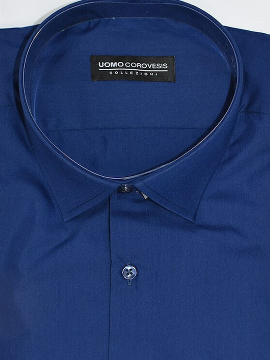 Short Sleeve Shirt Blue L17T0001-MPLE