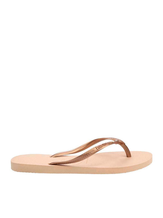 Havaianas Slim Crystal Sw II Flip Flops Ροζ Χρυσό