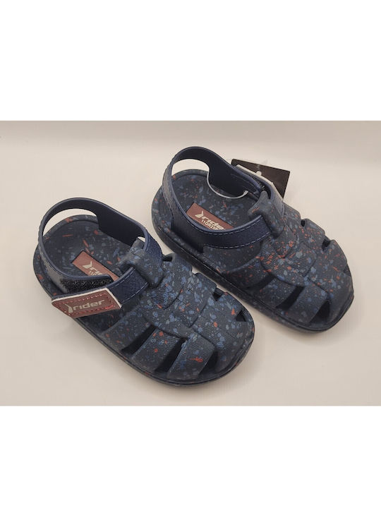 Sandale Tip Pantof Albastre