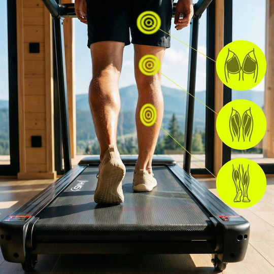 HMS 1.75hp Electric Foldable Treadmill for User up to 135kg