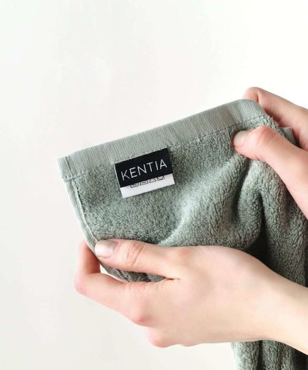 Kentia Celeste Facecloth 50x90cm Turquoise Weight 550gsm