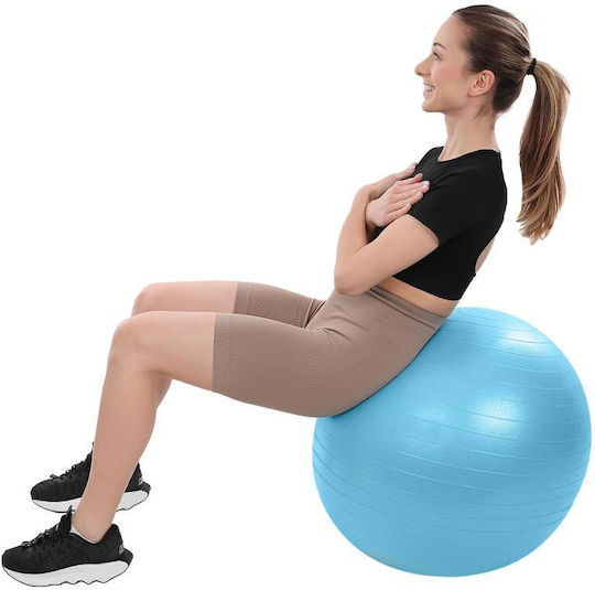XQ Max Mini Pilates Ball 20cm 0.955kg in Blue Colour