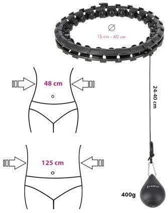 HMS Hula-Hoop-Reifen Für Fitness Verschiedenes Fitnesszubehör