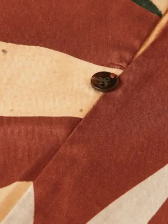 Γυναικείο Ψηλόμεσο Σορτς Burnt Henna