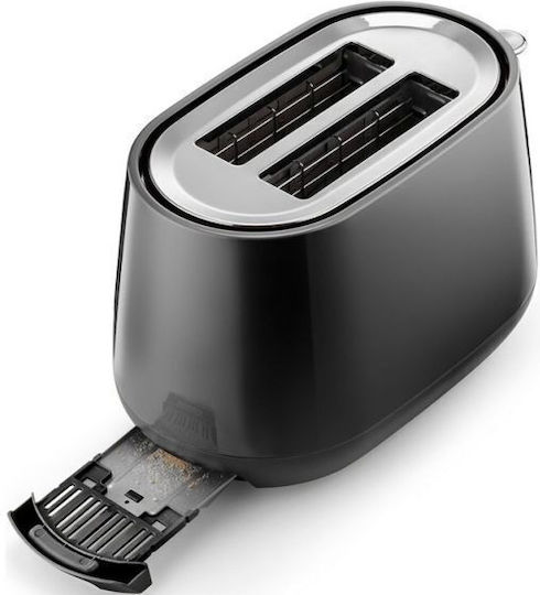 De'Longhi DeLonghi Eclettica Toaster 2 Schlitze 900W Schwarze