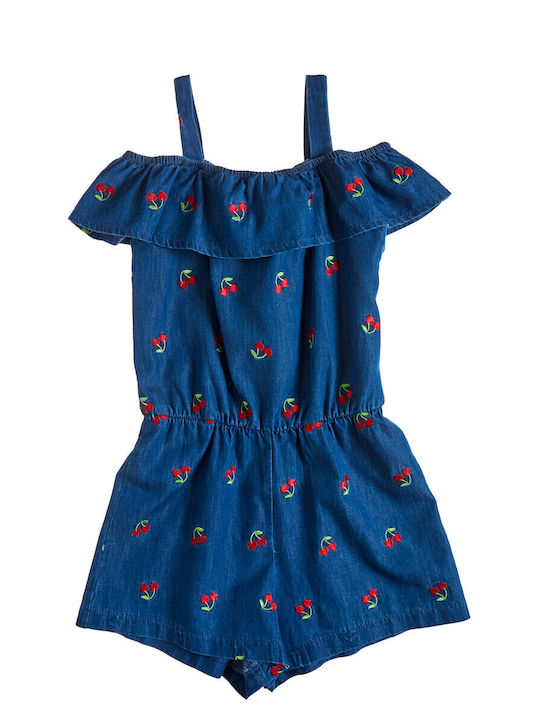 Kids Shorts Bermudas Playsuit Denim Blue 00913651 0023