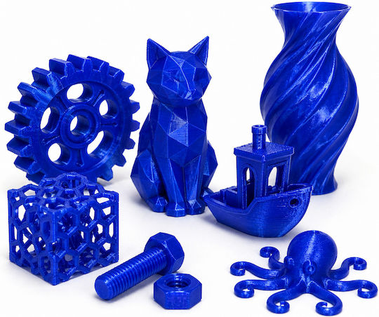 Petg Filament 3d Printer Professional Lab 1 Kg 1.75 Mm Transparent Blue