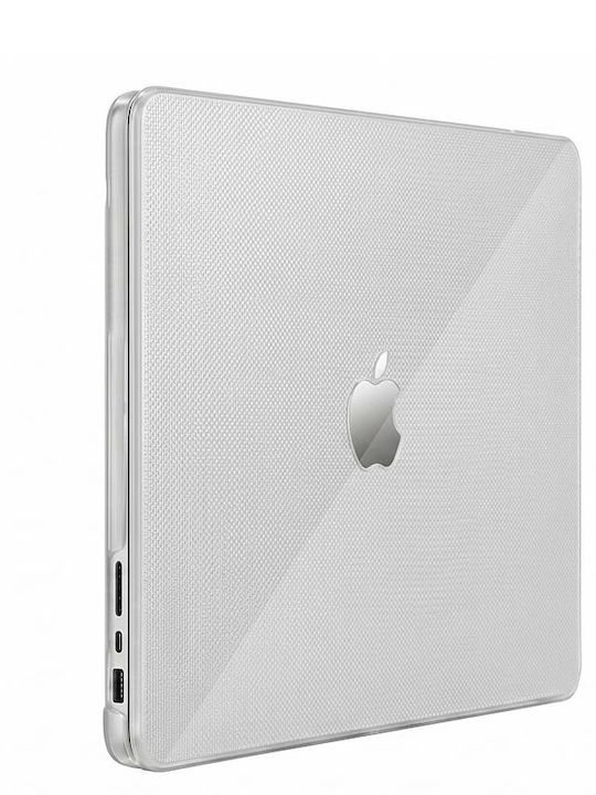 MW Rutschfeste Texturierte Starre Abdeckung Macbook Pro 16 Zoll Dotskin Modell Transparent
