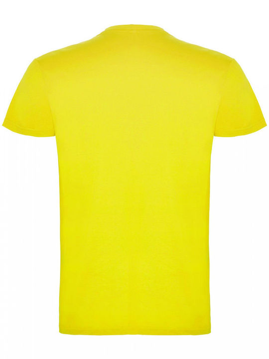Roly Κοντομάνικη Μπλούζα Yellow 100%co Roly 3.961-yellow