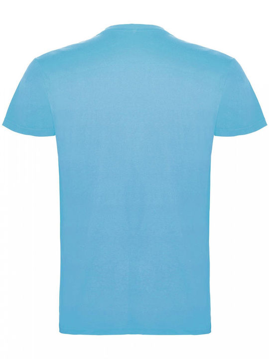 Roly Short Sleeve Work Shirt Sky Blue 100% Cotton Roly 3.961-skyblue