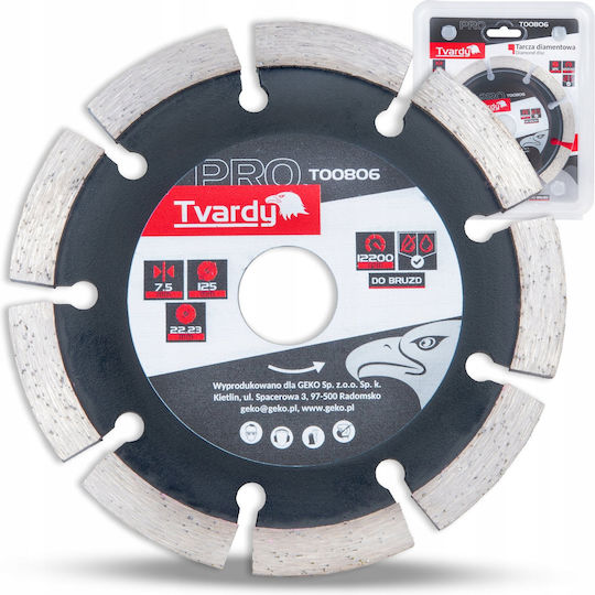 Tvardy Bahco Schleifscheiben Für Baumaterialien 125mm