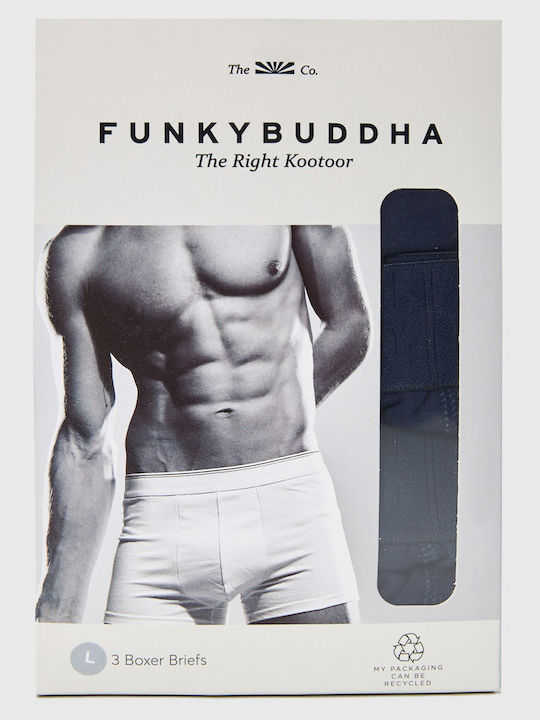 Men's Boxers Blue 3Pack