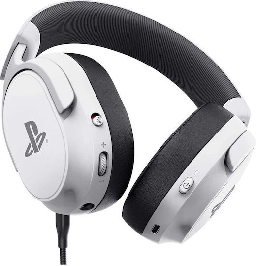 Trust GXT499W Wireless Over Ear Gaming Headset with 3.5mm Connection White for PS5