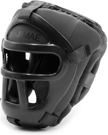 Fujimae Adult Full Face Boxing Headgear Black