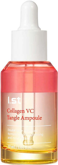 I.st Collagen și Vitamină C Ser Facial Hidratant și Anti-îmbătrânire cu Vitamina C și Colagen pentru Strălucire și Acnee 30ml