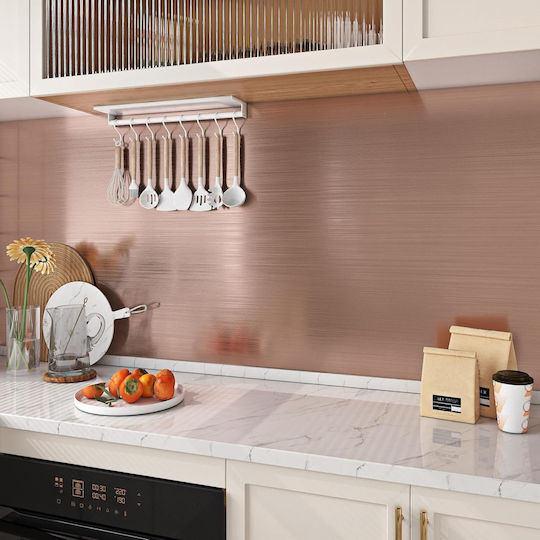 Self-adhesive Brushed Vinyl Furniture Film 40 Cm X 10 M Rose Gold Self-adhesive Brushed Vinyl Furniture Film 40 Cm X 10 M Rose Gold