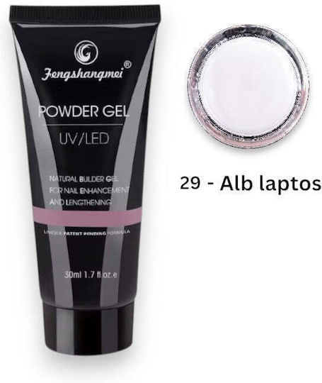 Fsm Polygel Nagelgel Weiß 30ml