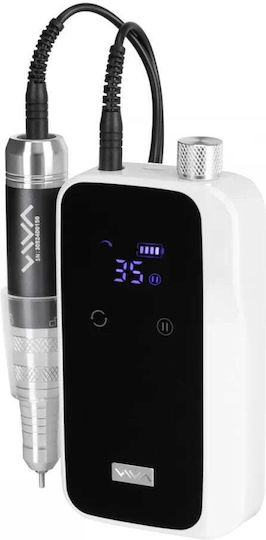 Freza Electrică Portabilă Pentru Unghii Cu Baterie Viva 305 35000rpm Sistem Twist-lock