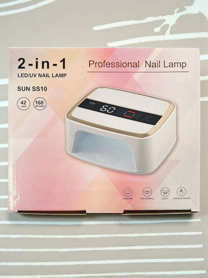 Professionelle UV Nagellack Aushärtungslampe Ss10 42 LEDs 168W