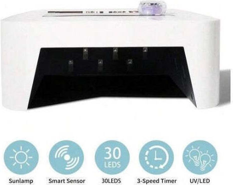 Professional Uv Led Lamp – Rechargeable Wireless L13 White 120w