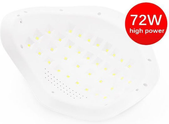 Uv Led Lamp 72w High Power Size 2 Hands