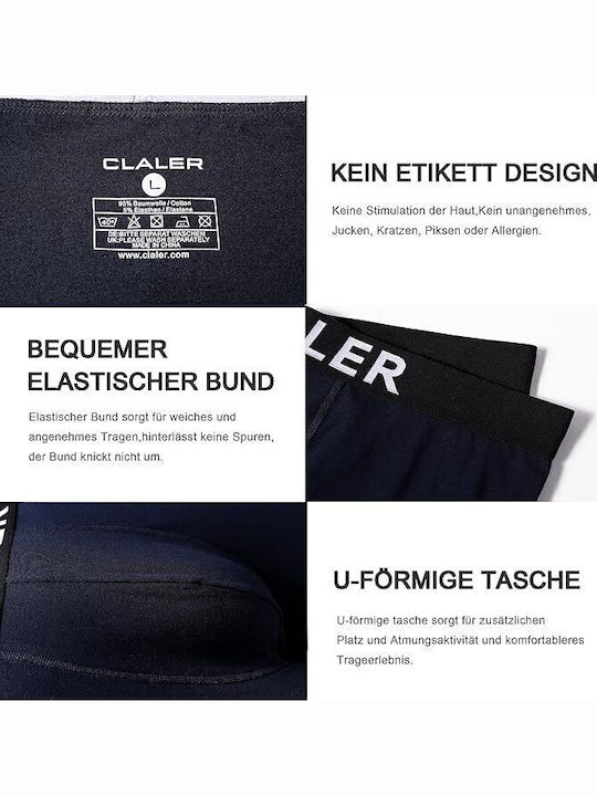 Herren Boxershorts Beigen 6er Pack