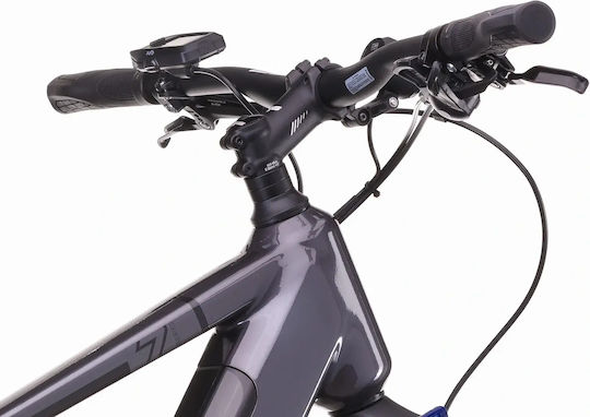 Crussis Crussis E-gordo 7.11 28" 2026 Bicicletă Electrică Trekking Gri