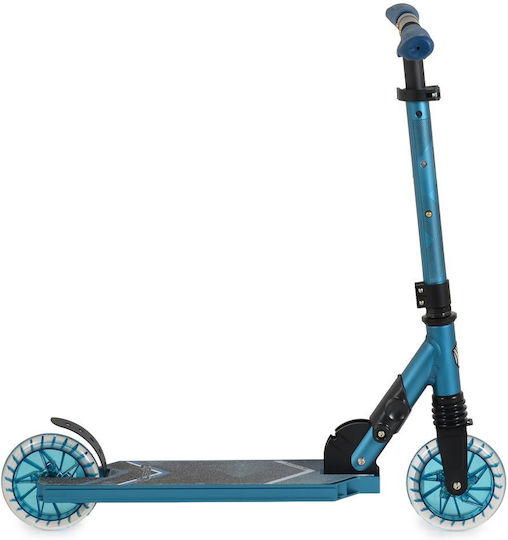 Byox Kids Scooter Foldable 2-Wheel for 6+ Years Blue